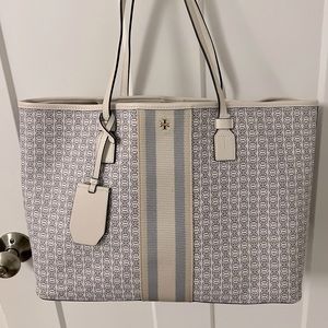 Tory Burch Geo Tote Bag - White